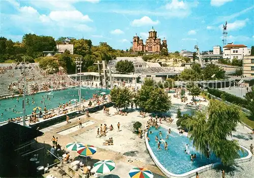 AK / Ansichtskarte Beograd_Belgrad Tasmajdan Park Freibad Beograd Belgrad