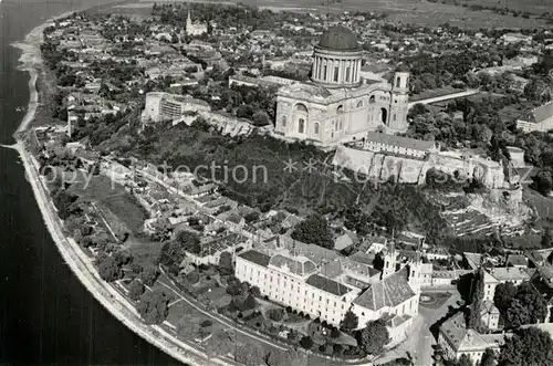 AK / Ansichtskarte Esztergom Basilika Fliegeraufnahme Esztergom