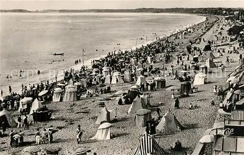 AK / Ansichtskarte Carolles Vue de la plage Carolles