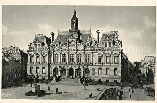 AK / Ansichtskarte Vannes Hotel de Ville Monument Vannes