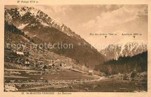AK / Ansichtskarte Saint Martin Vesubie Le Boreon Alpes Saint Martin Vesubie