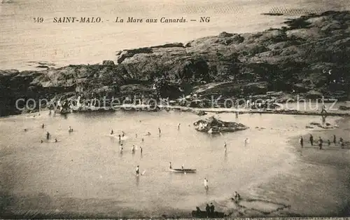 AK / Ansichtskarte Saint Malo_Ille et Vilaine_Bretagne La Mare aux Canards Saint Malo_Ille et Vilaine