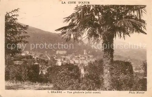 AK / Ansichtskarte Grasse_Alpes_Maritimes Vue generale Grasse_Alpes_Maritimes