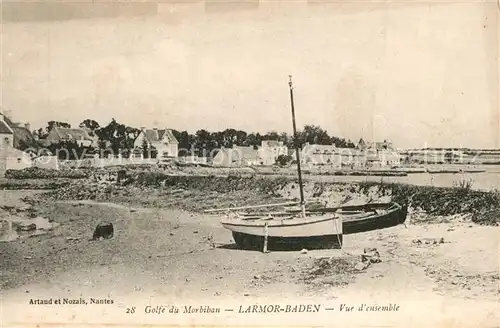 AK / Ansichtskarte Larmor Baden Golfe du Morbihan Vue d ensemble Larmor Baden
