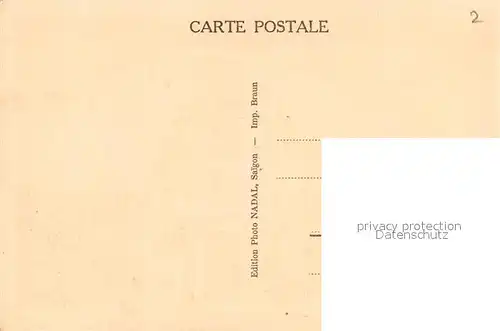 AK / Ansichtskarte Saigon Hotel des Postes saigon