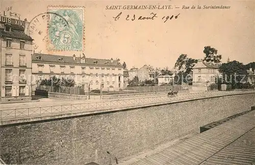 AK / Ansichtskarte Saint Germain en Laye Rue de la Surintendance Saint Germain en Laye