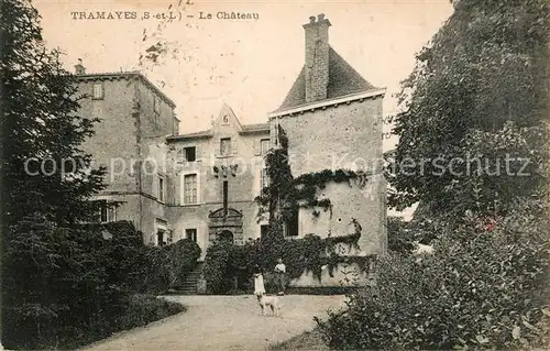 AK / Ansichtskarte Tramayes Le Chateau Tramayes