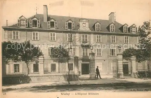 AK / Ansichtskarte Vichy_Allier Hopital Militaire Vichy Allier