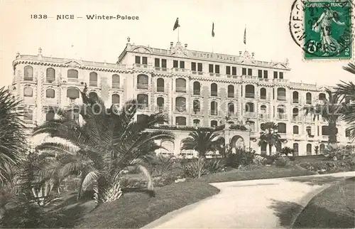 AK / Ansichtskarte Nice_Alpes_Maritimes Winter Palace Nice_Alpes_Maritimes