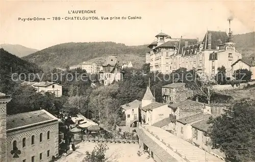 AK / Ansichtskarte Chatelguyon Vue prise du Casino Chatelguyon