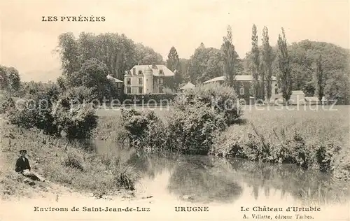 AK / Ansichtskarte Saint Jean de Luz Urugne Le Chateau d Urtubie Saint Jean de Luz