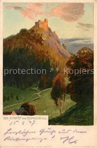 AK / Ansichtskarte Hermsdorf Der Kynast Hermsdorf