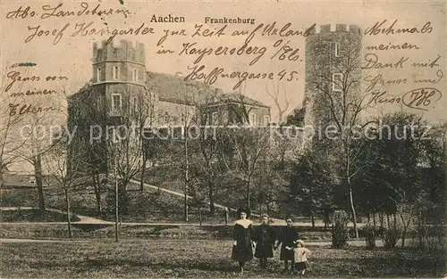 AK / Ansichtskarte Aachen Frankenburg Aachen