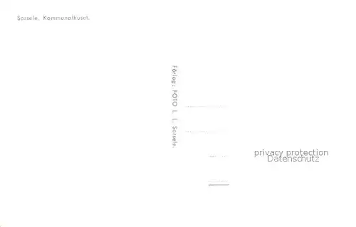 AK / Ansichtskarte Sorsele_samhaelle Kommunalhuset 