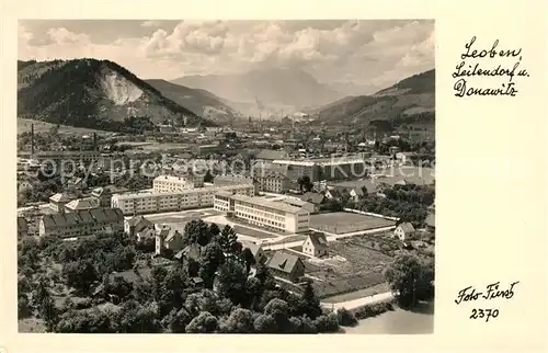 AK / Ansichtskarte Leoben mit Seitendorf und Donawitz Leoben