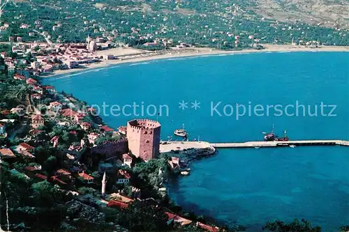 AK / Ansichtskarte Cennet_Sehir_Alanya Kaleden Kizil Kule  Cennet_Sehir_Alanya