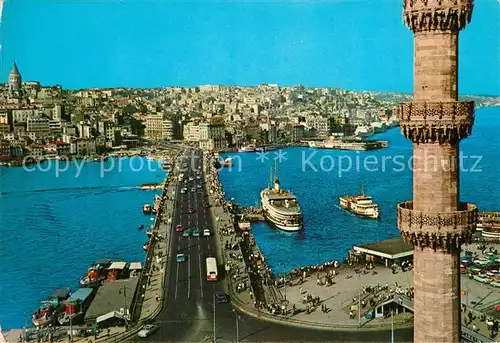 AK / Ansichtskarte Istanbul_Constantinopel Galata K?pr?s? Karak?y Istanbul_Constantinopel