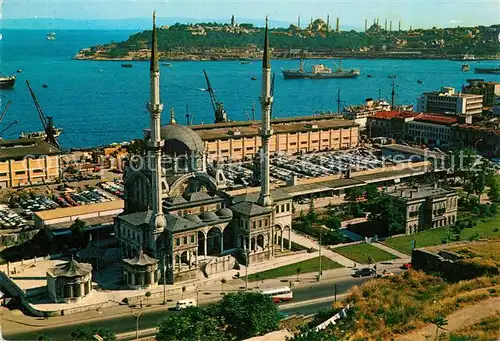 AK / Ansichtskarte Istanbul_Constantinopel N?sretiye Camii Liman Sarayburnu Istanbul_Constantinopel