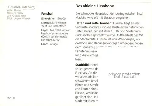 AK / Ansichtskarte Funchal  Funchal