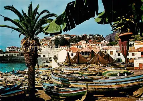 AK / Ansichtskarte Camara_de_Lobos Fischerboote Camara_de_Lobos