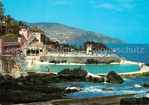 AK / Ansichtskarte Funchal Piscina do Lido  Funchal