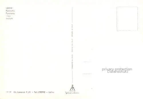 AK / Ansichtskarte Udine  Udine