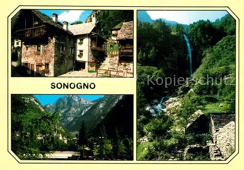 AK / Ansichtskarte Sonogno Valle Verzasca  Sonogno