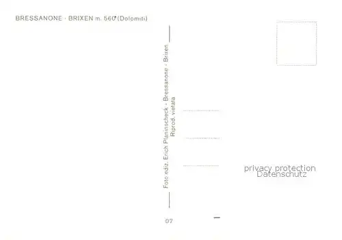 AK / Ansichtskarte Bressanone  Bressanone