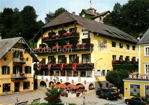 AK / Ansichtskarte Traunkirchen Hotel Post Traunkirchen