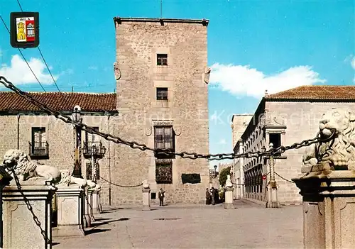 AK / Ansichtskarte Avila_Espana Plaza de la Catedral Torreon de Velada 