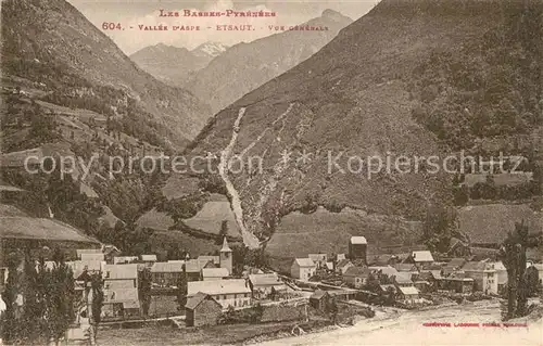 AK / Ansichtskarte Etsaut Panorama Vallee d Aspe dans les Pyrenees Etsaut