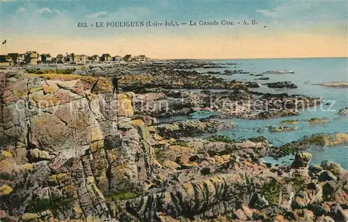 AK / Ansichtskarte Le_Pouliguen Panorama Grande Cote Le_Pouliguen