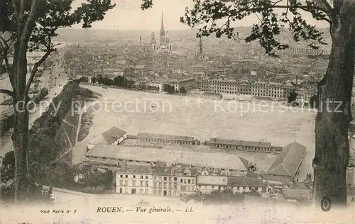 AK / Ansichtskarte Rouen Vue generale Rouen