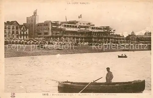 AK / Ansichtskarte Saint Jean de Luz La Pergola Casino Municipal Saint Jean de Luz