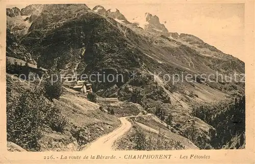 AK / Ansichtskarte Champhorent Route de la Berarde les Fetoules 