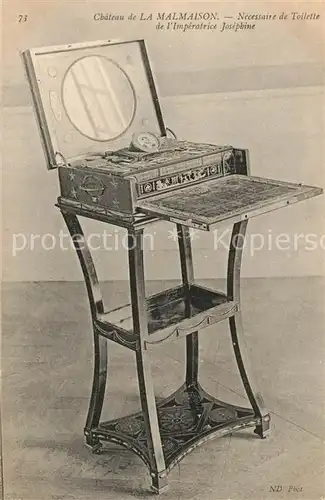 AK / Ansichtskarte La_Malmaison Chateau Necessaire de Toilette de l Imperatrice Josephine La_Malmaison