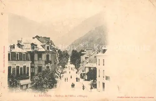 AK / Ansichtskarte Luchon_Haute Garonne Entree de lAllee d Eligny Luchon Haute Garonne