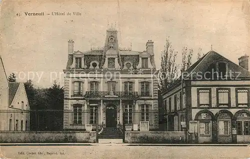 AK / Ansichtskarte Verneuil_Charente Hotel de Ville Verneuil Charente