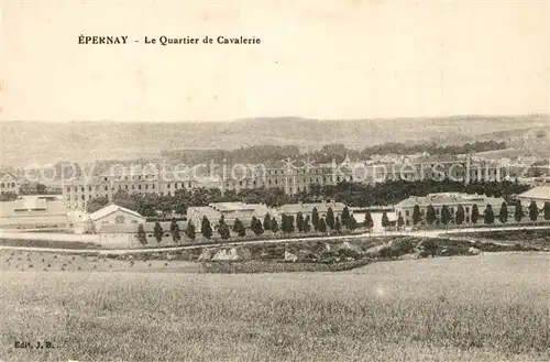 AK / Ansichtskarte Epernay_Marne Le Quartier de Cavalerie Epernay Marne