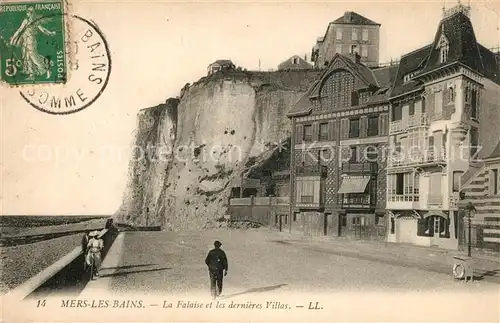 AK / Ansichtskarte Mers les Bains La Falaise et les dernieres Villas Mers les Bains
