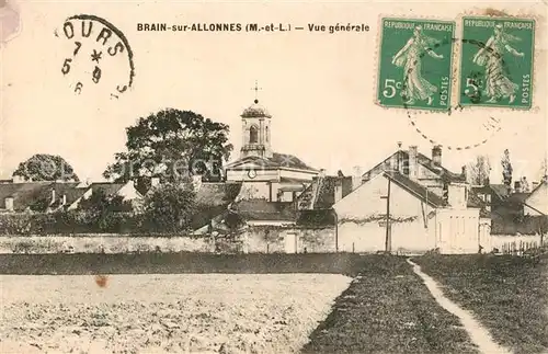 AK / Ansichtskarte Brain sur Allonnes Vue generale Brain sur Allonnes