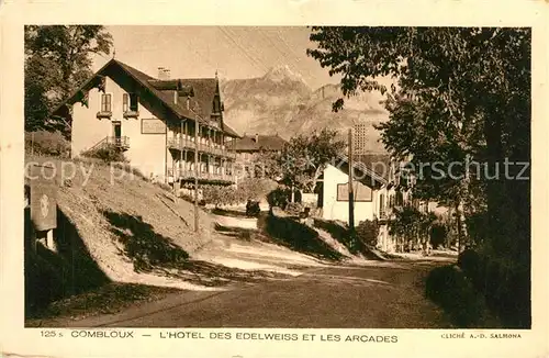 AK / Ansichtskarte Combloux Hotel des Edelweiss et les Arcades Combloux