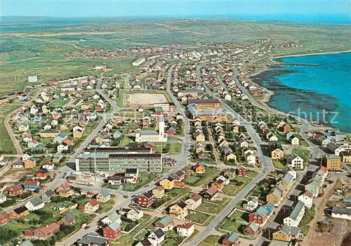 AK / Ansichtskarte Vadso_Norwegen_Norge Fliegeraufnahme 