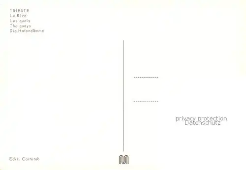 AK / Ansichtskarte Trieste Le Rive Trieste