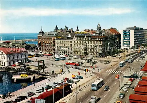 AK / Ansichtskarte Haelsingborg Hamntorget Haelsingborg