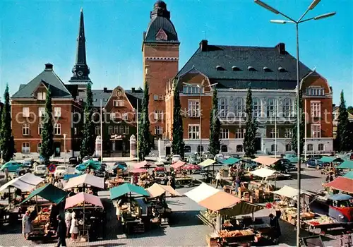 AK / Ansichtskarte Vaesteras Stora Torget Vaesteras