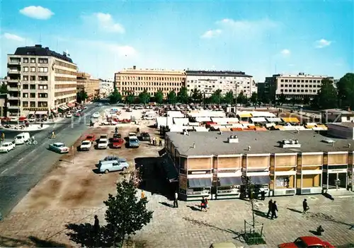 AK / Ansichtskarte Joensuu Kauppatori Joensuu