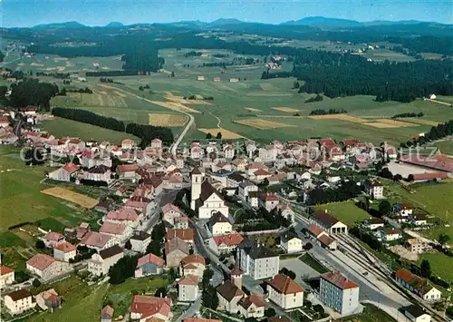 AK / Ansichtskarte Saignelegier Vue aerienne Saignelegier