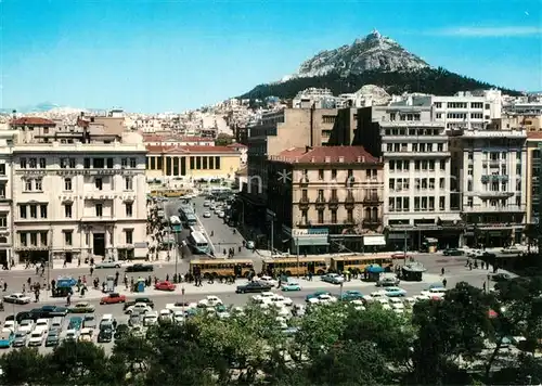 AK / Ansichtskarte Athen_Griechenland Stadtansicht mit Lykobette Athen_Griechenland