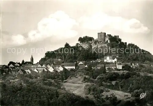 AK / Ansichtskarte Lichtenberg_Vosges_Region Vue generale vers la Forteresse 